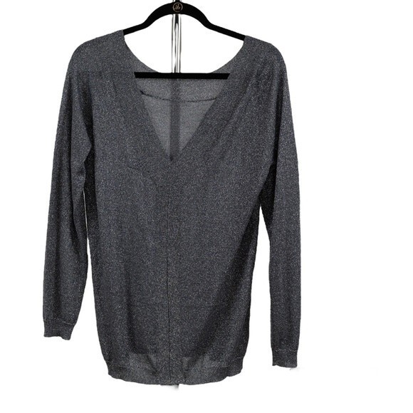 H by Halston Sweaters - H By Halston shimmer long sleeve top size S